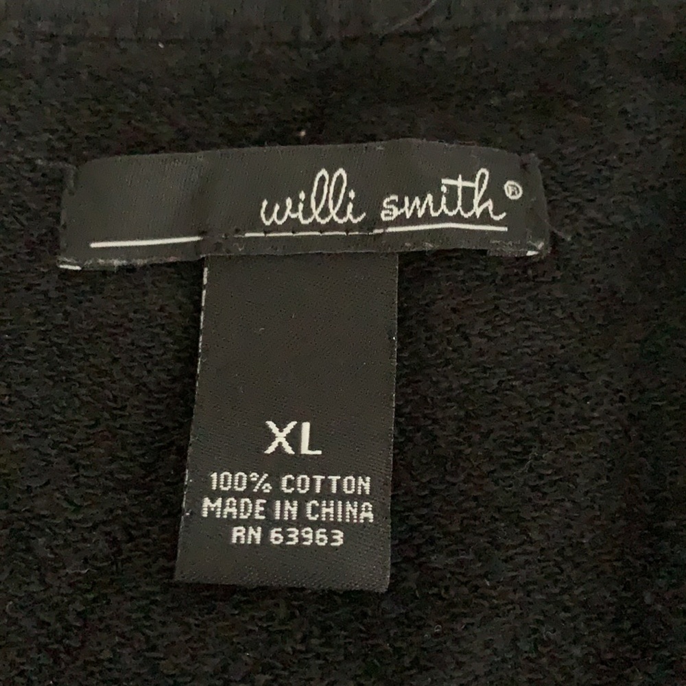 Will Smith One Button Black Jersey Jacket. Size X… - image 3